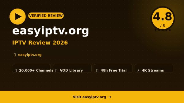 easyiptv.org Review (2026): Is It Worth It?