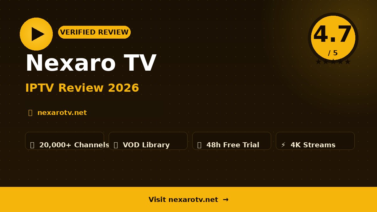 Nexaro TV Review 2026