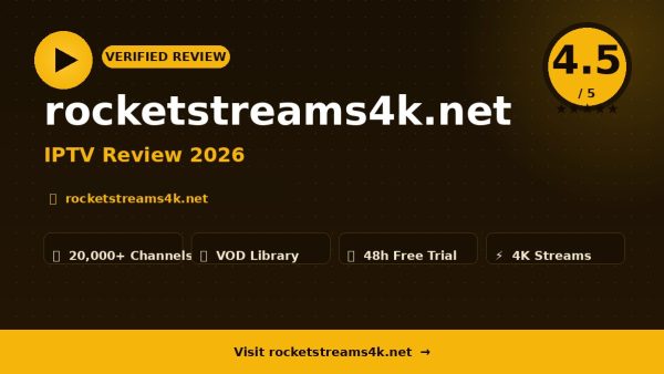 rocketstreams4k.net Review (2026): Is It Worth It?