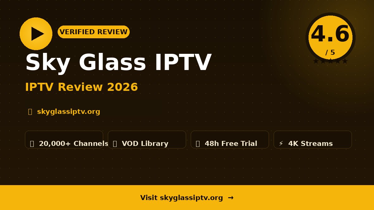 Sky Glass IPTV Review 2026