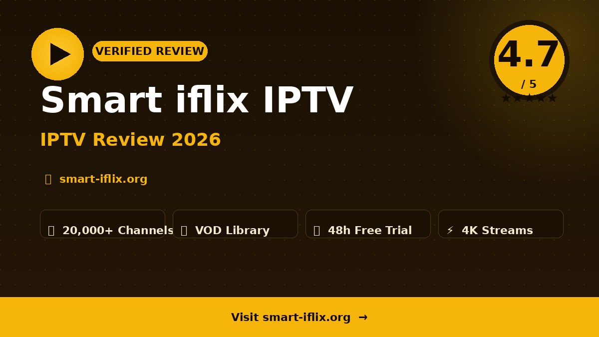 Smart iflix IPTV Review 2026