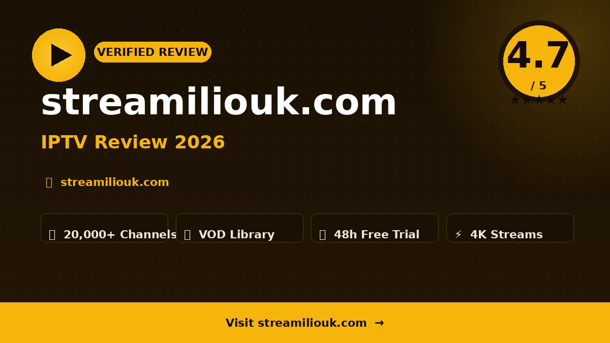 streamiliouk.com Review 2026