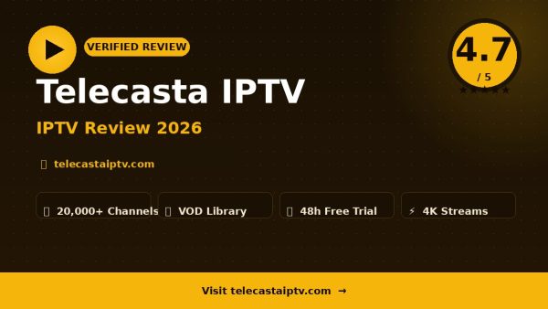 Telecasta IPTV Review (2026): Is It Worth It?