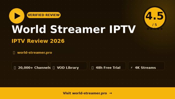World Streamer IPTV Review (2026): Is It Worth It?
