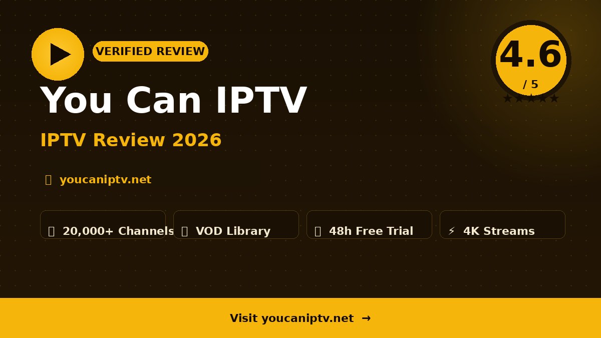 You Can IPTV Review 2026
