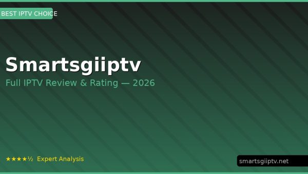 Smartsgiiptv Review 2026 — Channels, Pricing & Honest Rating
